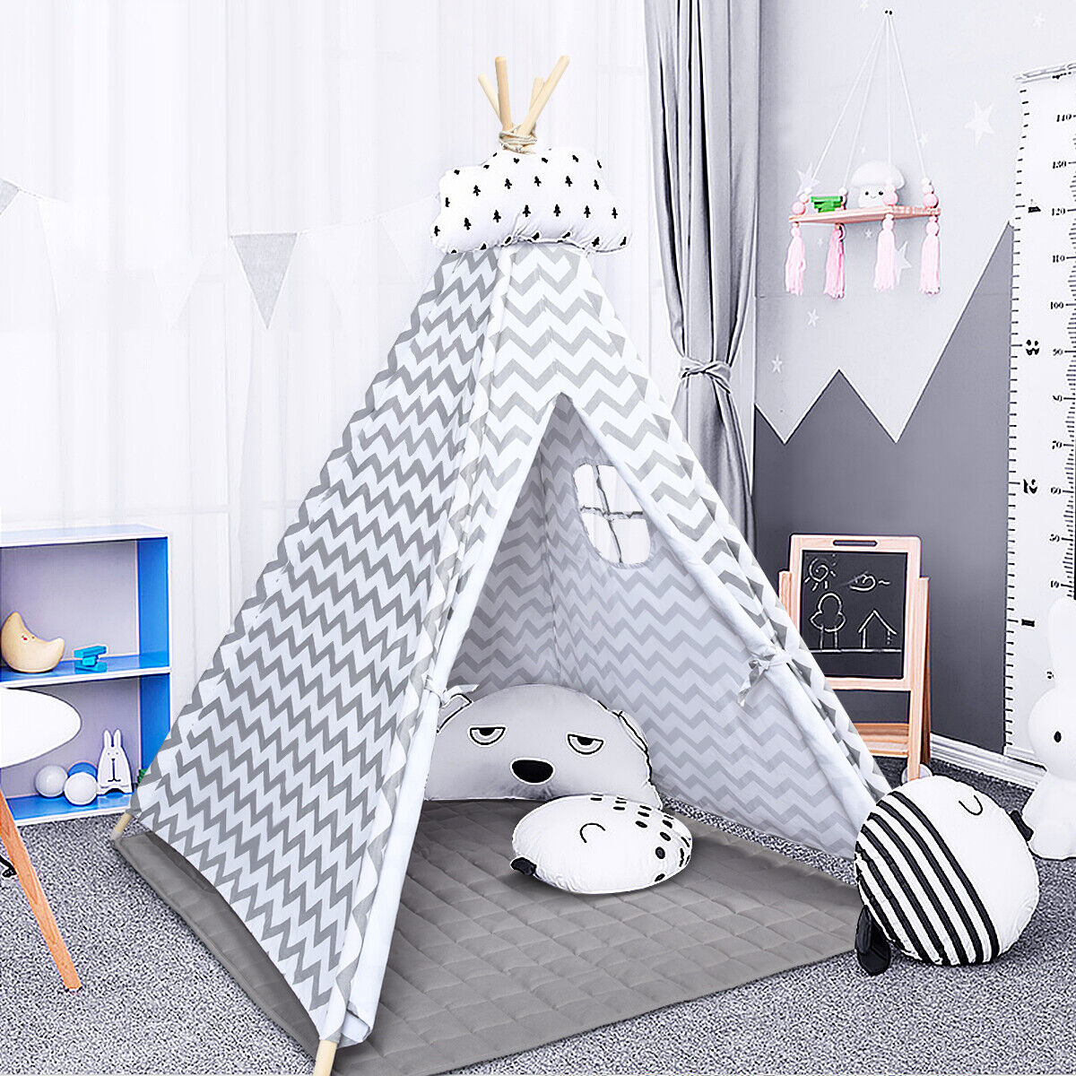 Childrens grey sale teepee