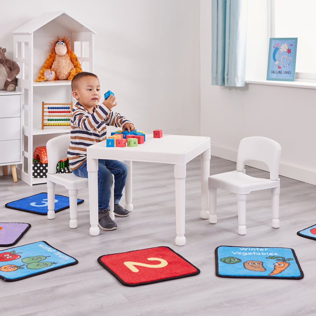 Molto - Table avec 2 chaises Moltó Enfant Plastique - Mobilier bébé - Rue  du Commerce