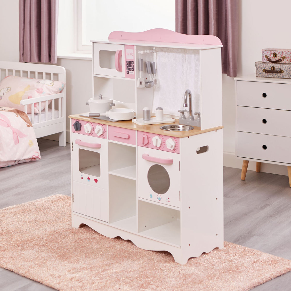 Kitchen toy pink online