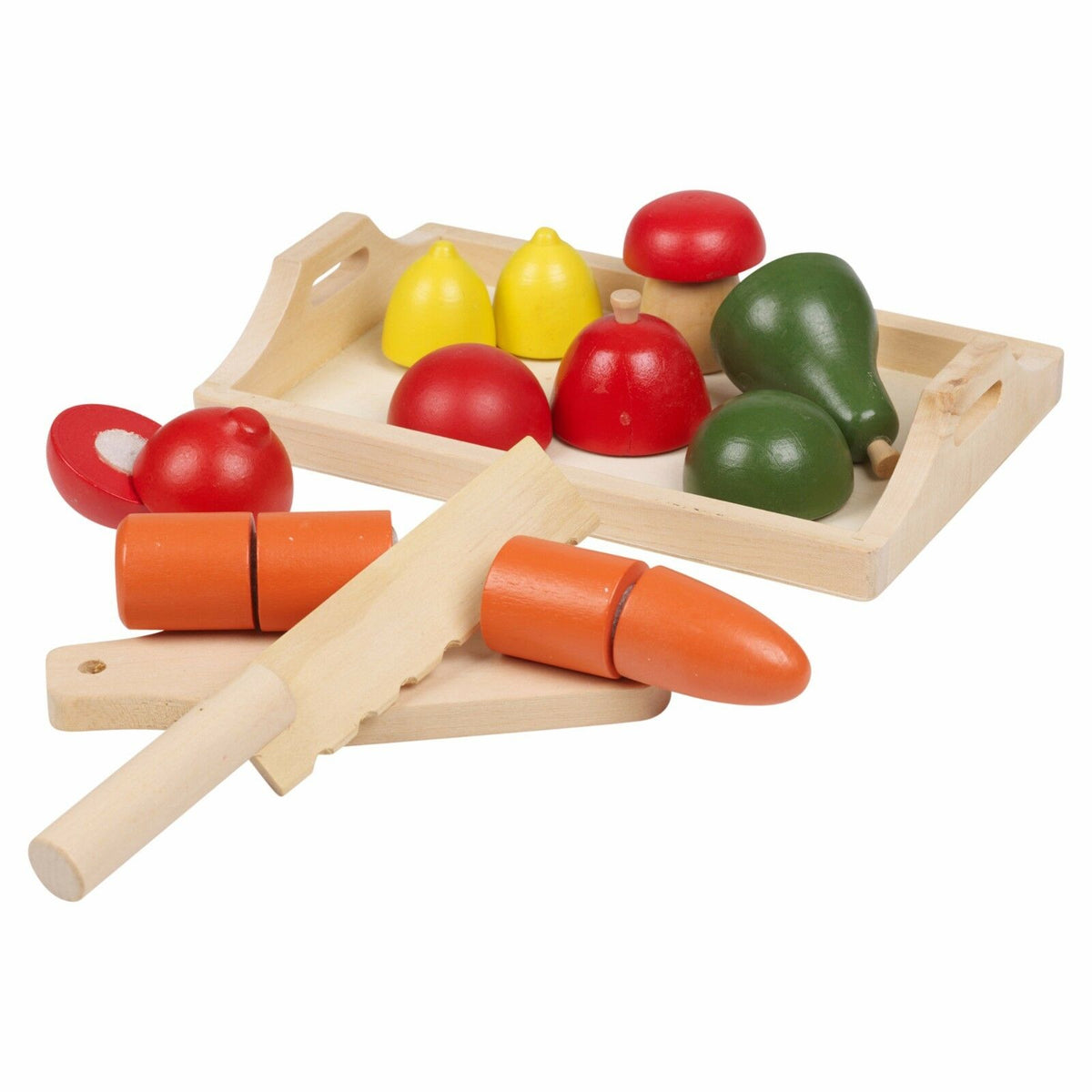 Wooden food cheap cutting set