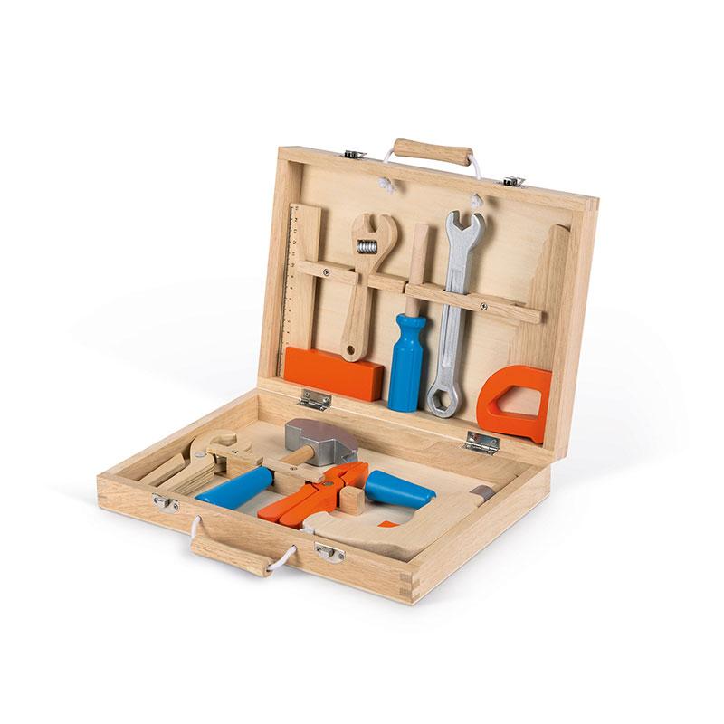 Wooden Toys Kids Tool Set Role Play Toys Tool Box Kids Toys For