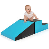 Blue/Black Step and Slide Climber for Infants and Toddlers