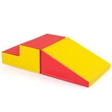 Red/Yellow 2-Piece Step and Slide Climber