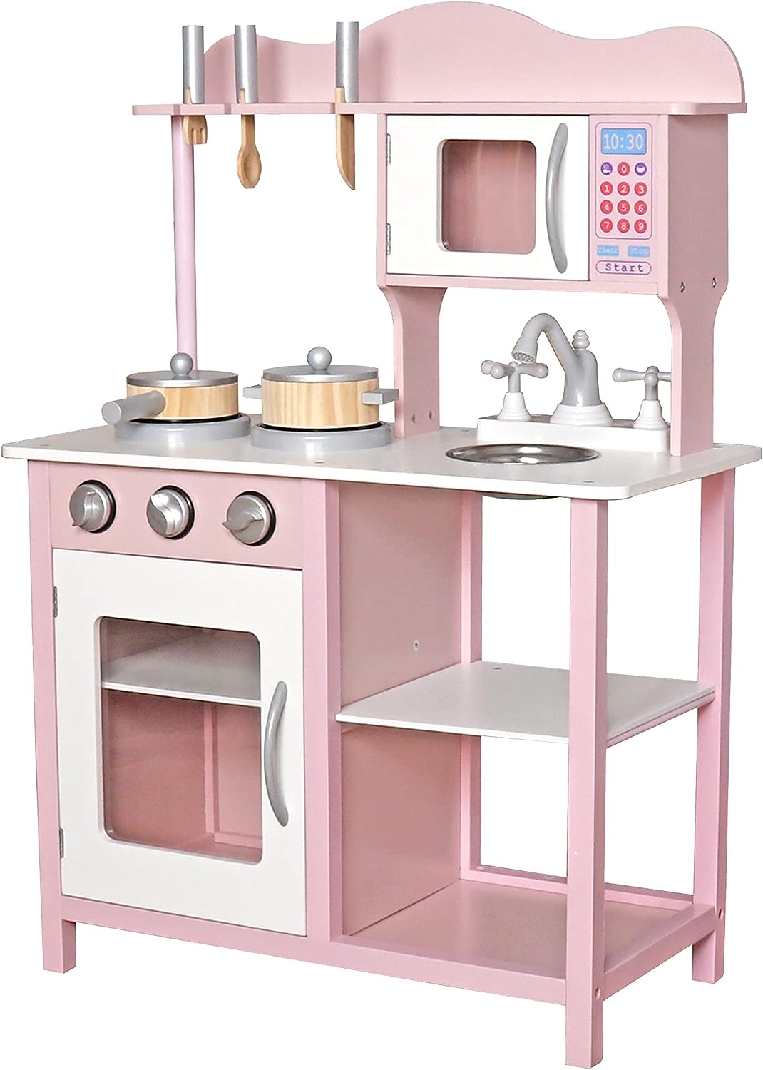 Pink toy kitchen accessories deals