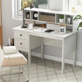 High Quality Homework Desk | Storage Shelf | Hutch & Storage | Older Children & Adults | White