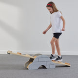 Fully safety tested for commercial settings, this pikler balance bridge seesaw is ideal for children aged 2 years and up