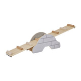 Eco Wooden Pikler Balance Bridge and Seesaw | Tested for Schools & Commercial Settings