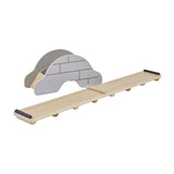 Eco Wooden Pikler Balance Bridge and Seesaw | Tested for Schools & Commercial Settings