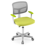 Childrens office chair cum childrens swivel chair in lime green