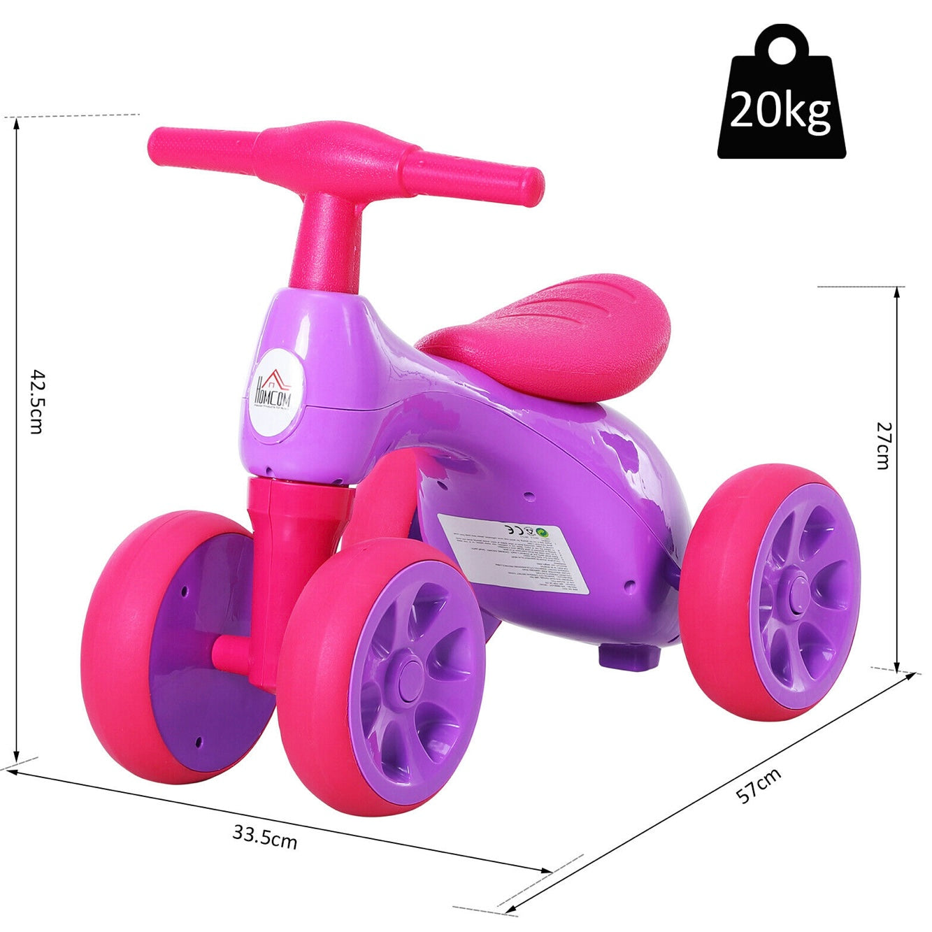 Four wheel balance bike sale