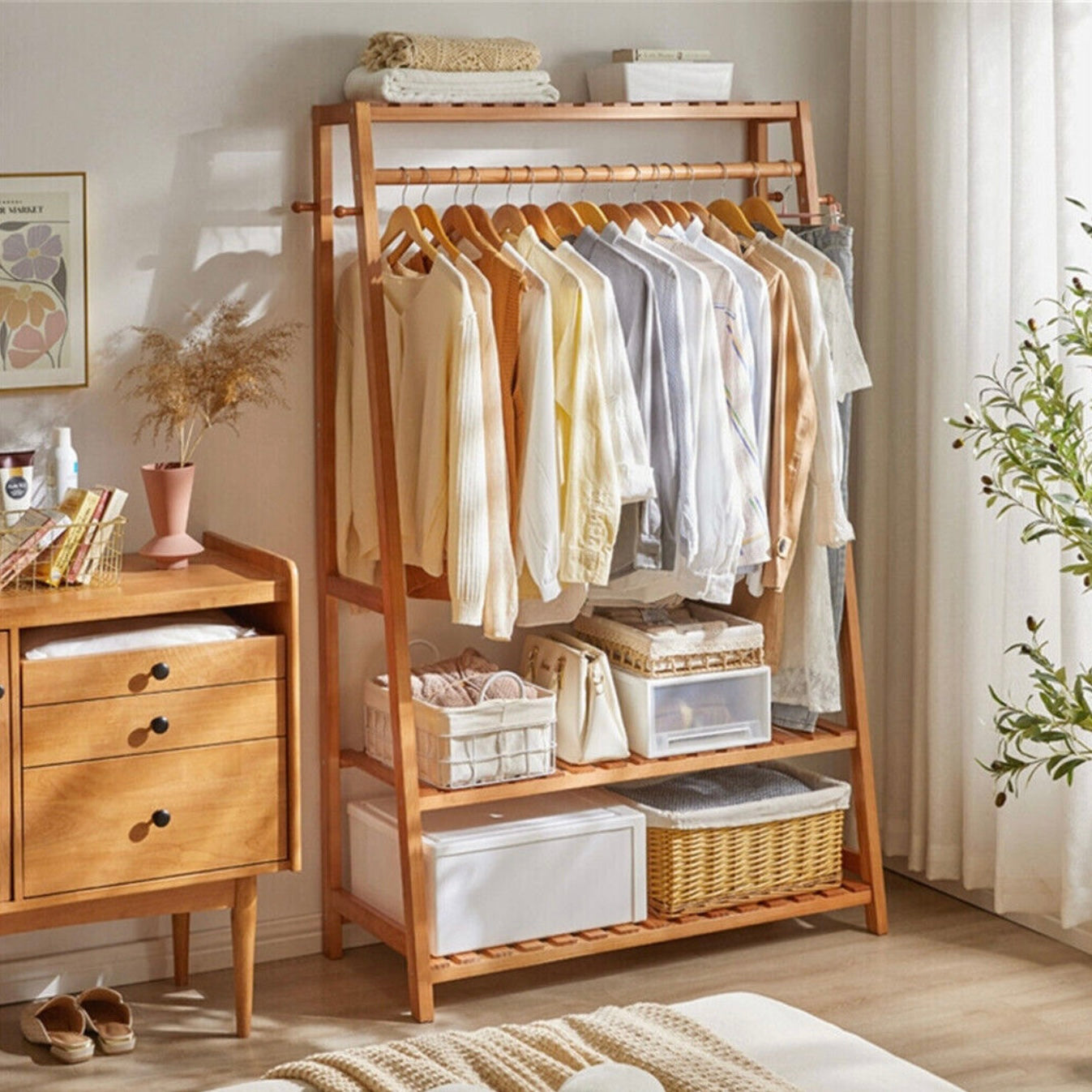 Clothes sale rack