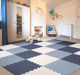 18pc Interlocking Thick Foam Play Floor Mats | Jigsaw Mats | Multiple Colours or Sizes