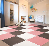 18pc Interlocking Thick Foam Play Floor Mats | Jigsaw Mats | Multiple Colours or Sizes