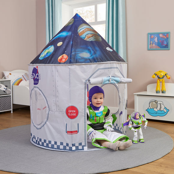 Austism-Friendly Kids 2 Person Space Pop-up Play Tent | Den | Storage Bag | 18m +