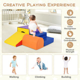 Climb and Crawl Foam Block Play Set for Infant Baby and Toddlers | Colourful | Development