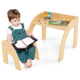 Eco Solid Plywood Toddler table and chair set | 3 Years +