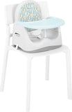 Portable & Folding Baby-to-Toddler Booster Seat | Portable High Chair | White & Mint