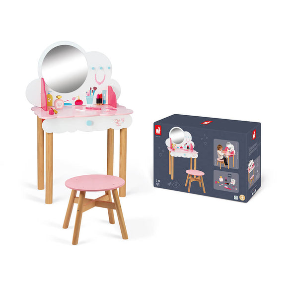 Montessori Childrens Dressing Table | Vanity Unit | Pretend Play for 3-6 Years