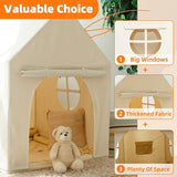 Natural cotton kids montessori wendy house and play house