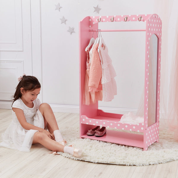 Princess dress up outlet rail