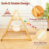 Folding Pikler 4-in-1  Indoor Eco Pine Wood Toddler Jungle Gym | Swing | 6 months - 5 Years