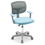 Childrens office chair cum childrens swivel chair in baby blue