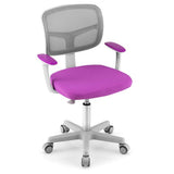 Childrens office chair cum childrens swivel chair in magenta pink