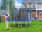 8FT Children Trampolines Outdoor Garden Trampoline