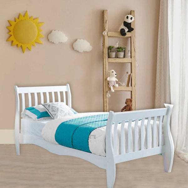 Land of nod sleigh crib best sale