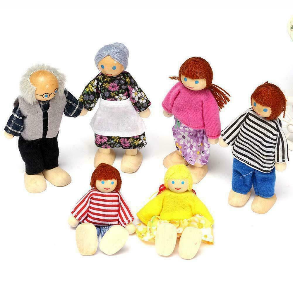 Montessori Dollhouse Small Dolls Families Choice of Sets 3 years www.littlehelper