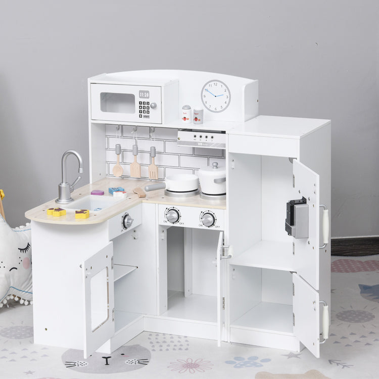 Corner toy kitchen on sale