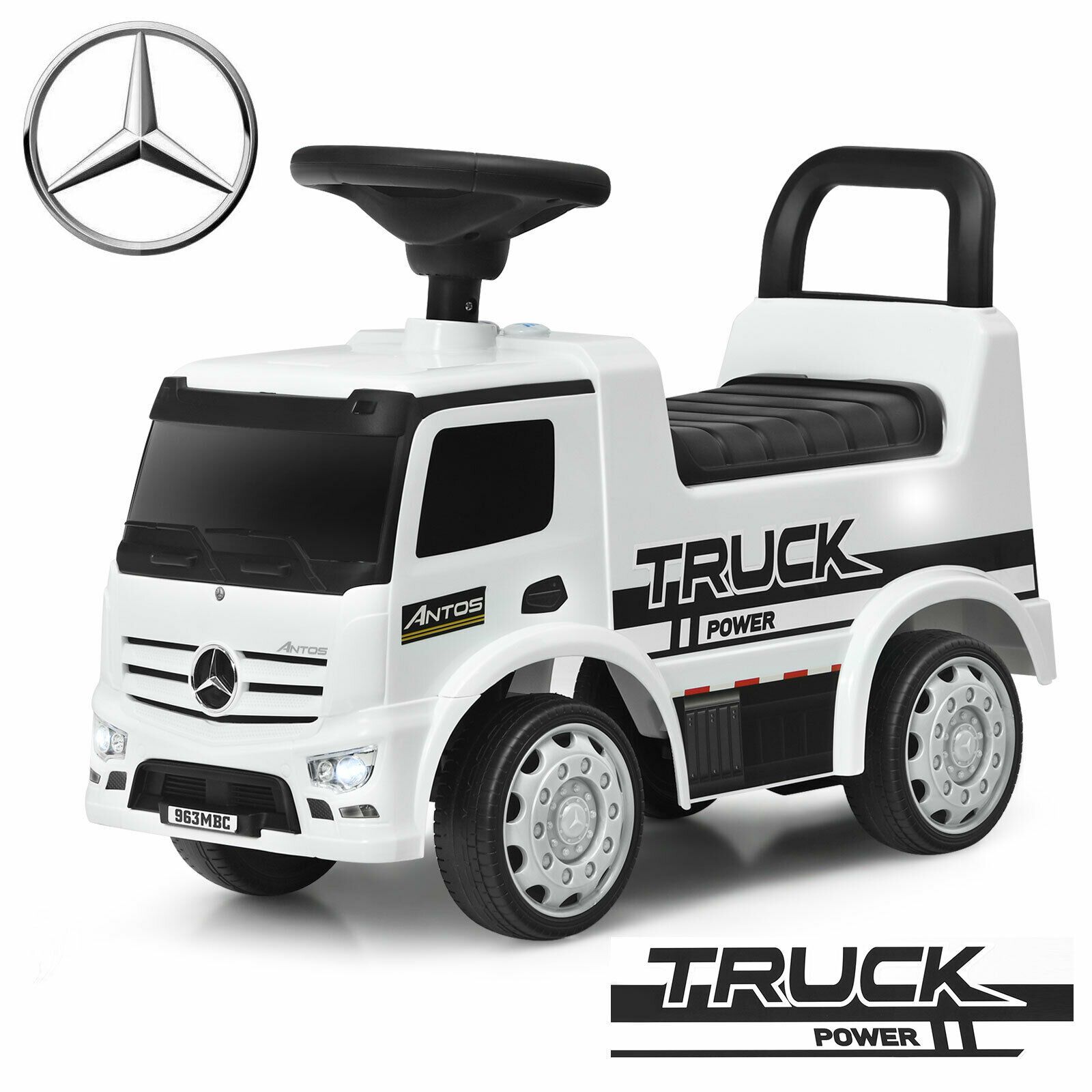 Mercedes Benz Ride On Play Truck Kids Ride On Push Along Car Bab www.littlehelper