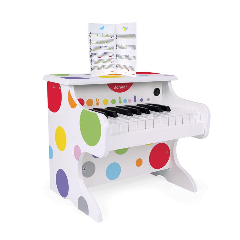 Montessori Toy Confetti My First Electronic Piano Understanding Mu www.littlehelper