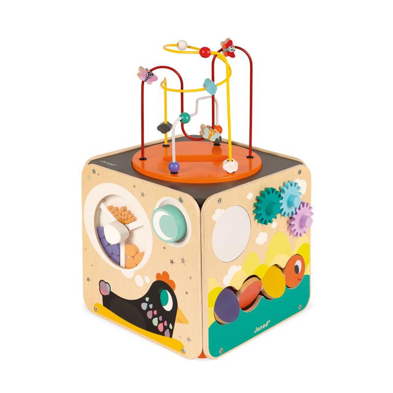 Busy Board M 19.7x23.7 (25 details) - Montessori Activity Board for – Bom  Bom Toys