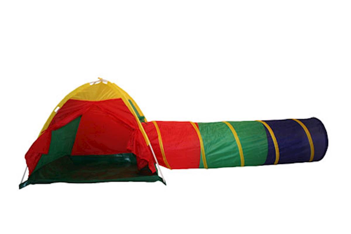 Adventure tent set with crawl tunnel online