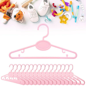 8 Pack Plastic Baby Hangers